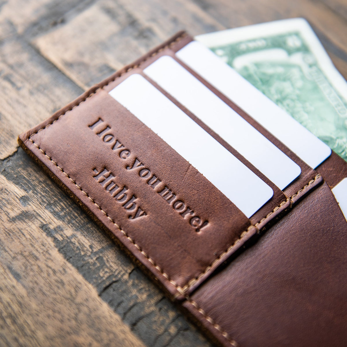 Your Logo + Our Leather - Fine Leather Insert Wallet for Purse or Handbag - Custom Logo and Corporate Gifting - Holtz Leather