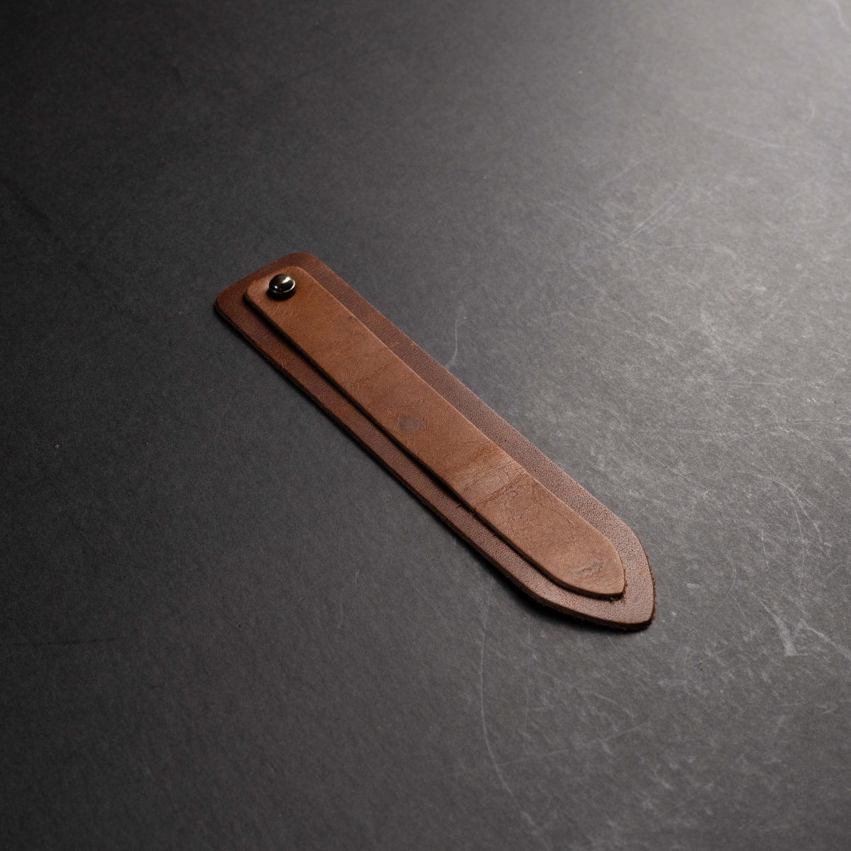 Your Logo + Our Leather - Personalized Fine Leather Double Bookmarks - Custom Logo and Corporate Gifting - Holtz Leather