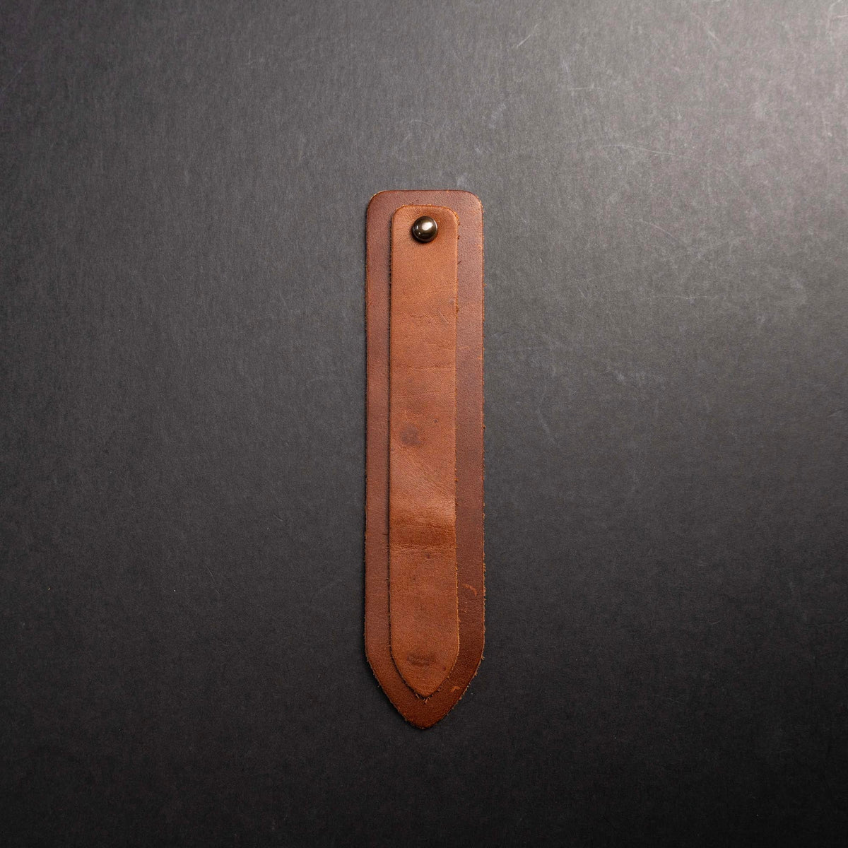Your Logo + Our Leather - Personalized Fine Leather Double Bookmarks - Custom Logo and Corporate Gifting - Holtz Leather
