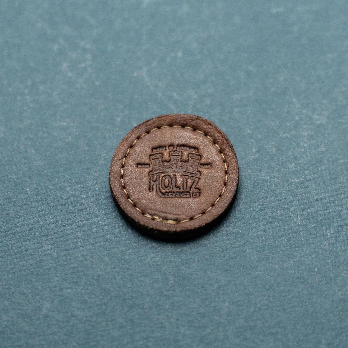 Your Logo + Our Leather - Personalized Fine Leather Golf Ball Markers - Set of 3 - Custom Logo and Corporate Gifting - Holtz Leather