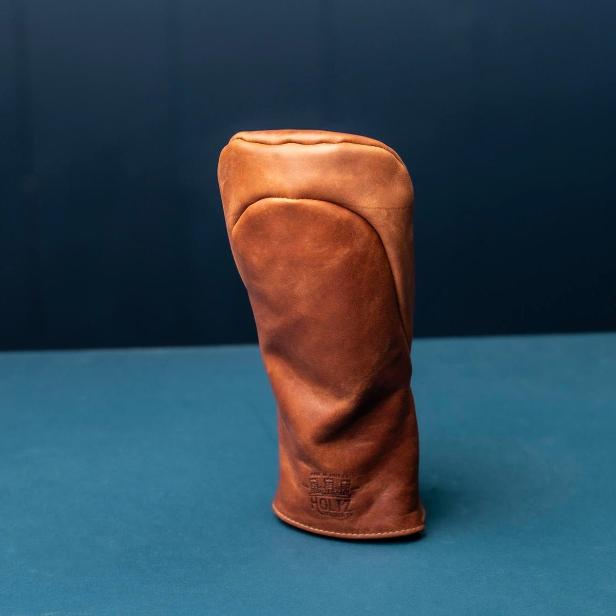 Your Logo + Our Leather - Personalized Fine Leather Golf Club Head Covers - Custom Logo and Corporate Gifting - Holtz Leather