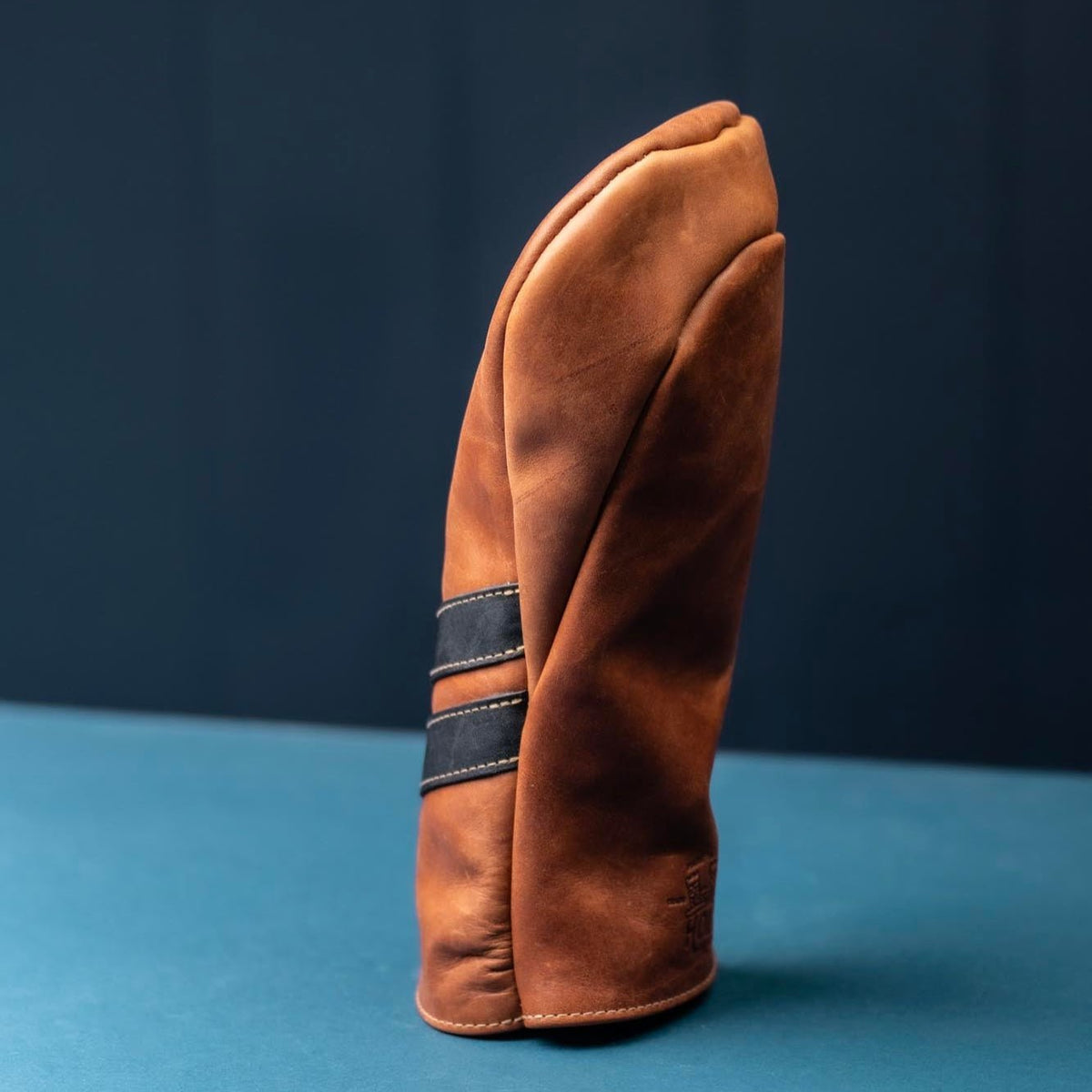 Your Logo + Our Leather - Personalized Fine Leather Golf Club Head Covers - Custom Logo and Corporate Gifting - Holtz Leather