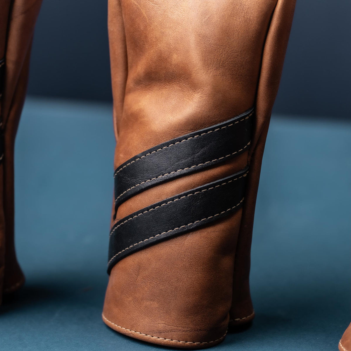 Your Logo + Our Leather - Personalized Fine Leather Golf Club Head Covers - Custom Logo and Corporate Gifting - Holtz Leather