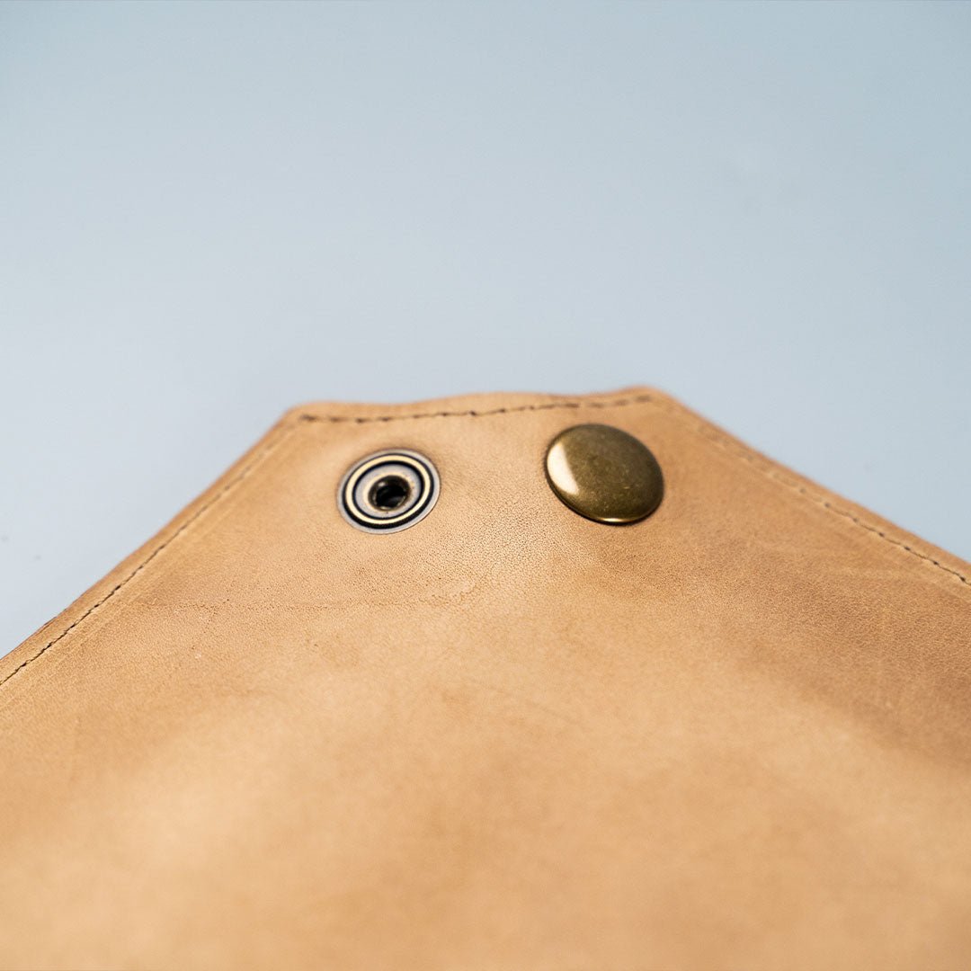 Your Logo + Our Leather - The Jetsetter - Personalized Full - Grain Leather Travel Caddy - Custom Logo and Corporate Gifting - Holtz Leather