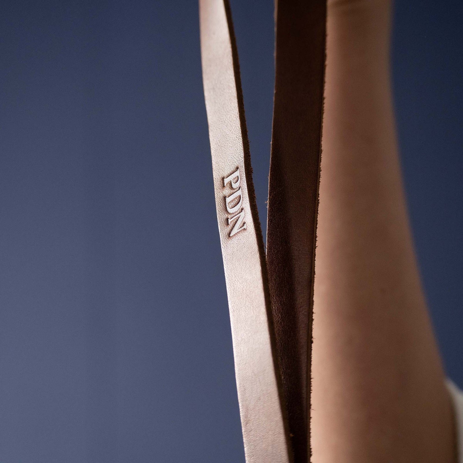 Your Logo + Our Leather - The Producer – Personalized Fine Leather Lanyard with Swivel Clip - Custom Logo and Corporate Gifting - Holtz Leather