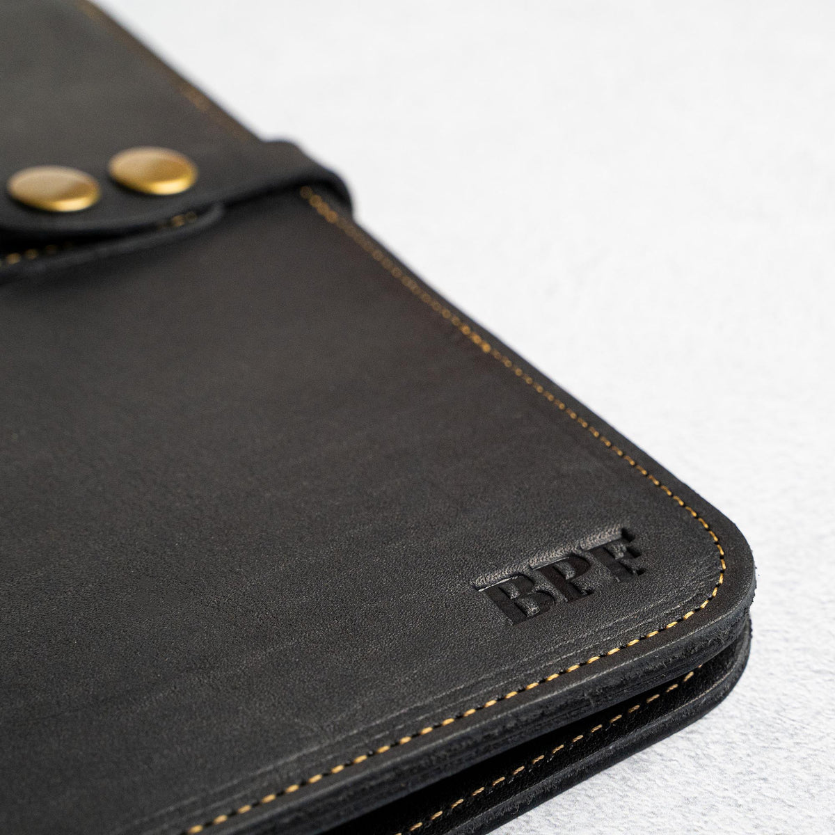 Your Logo + Our Leather - The Vanderbilt 2.0 Fine Leather Portfolio Padfolio - Custom Logo + Corporate Gifting - Holtz Leather