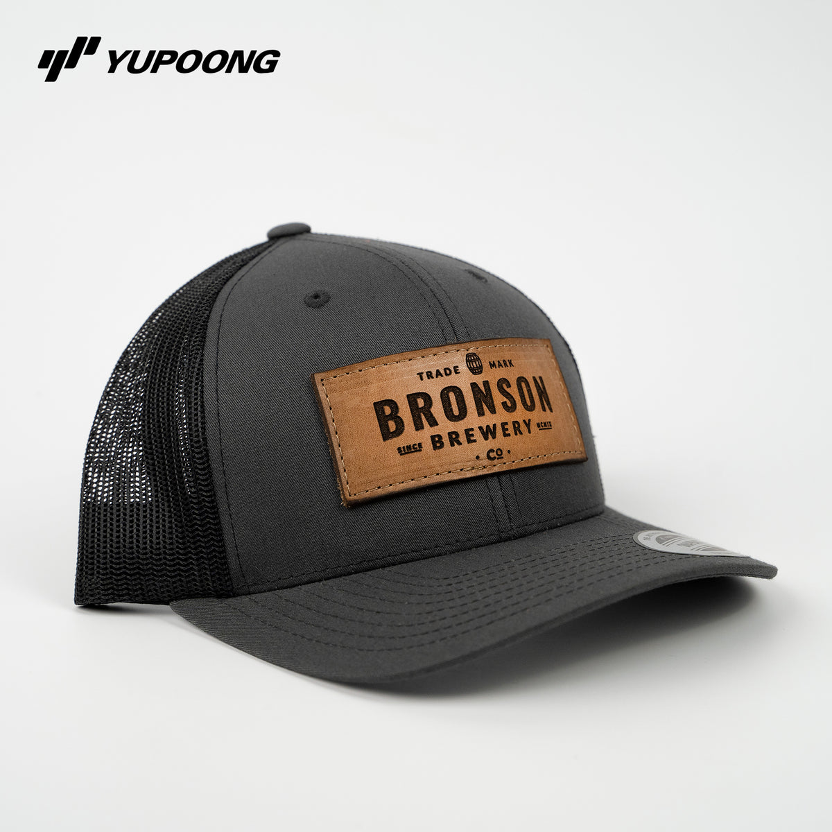Yupoong 6606 Custom Mesh Snapback Trucker Hat with YOUR LOGO