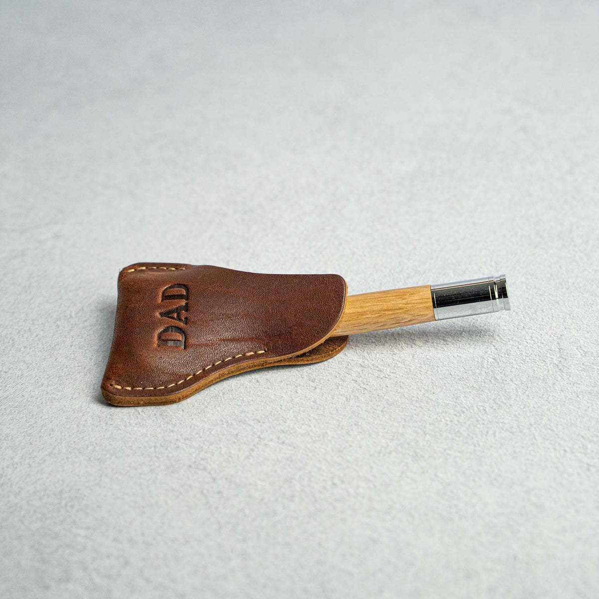 The 1841 Personalized Tennessee Whiskey Barrel Mach3 Razor &amp; Sheath Cover