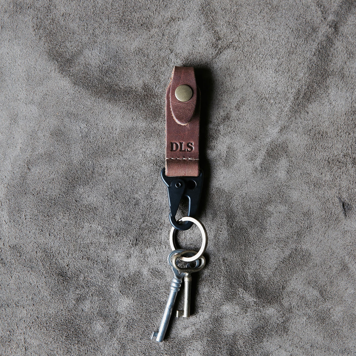 The Henry Fine Leather Keychain