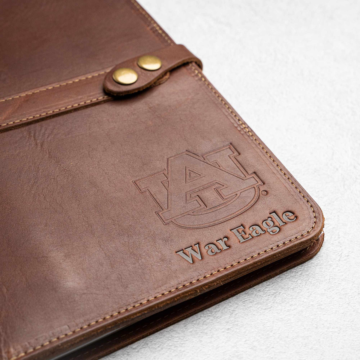 The Officially Licensed Auburn Vanderbilt 2.0 Fine Leather Portfolio Padfolio
