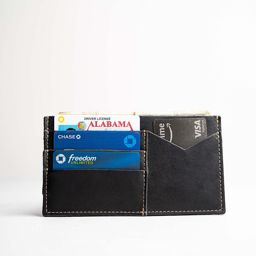 Your Logo + Our Leather -  Fine Leather Insert Wallet for Purse or Handbag - Custom Logo and Corporate Gifting