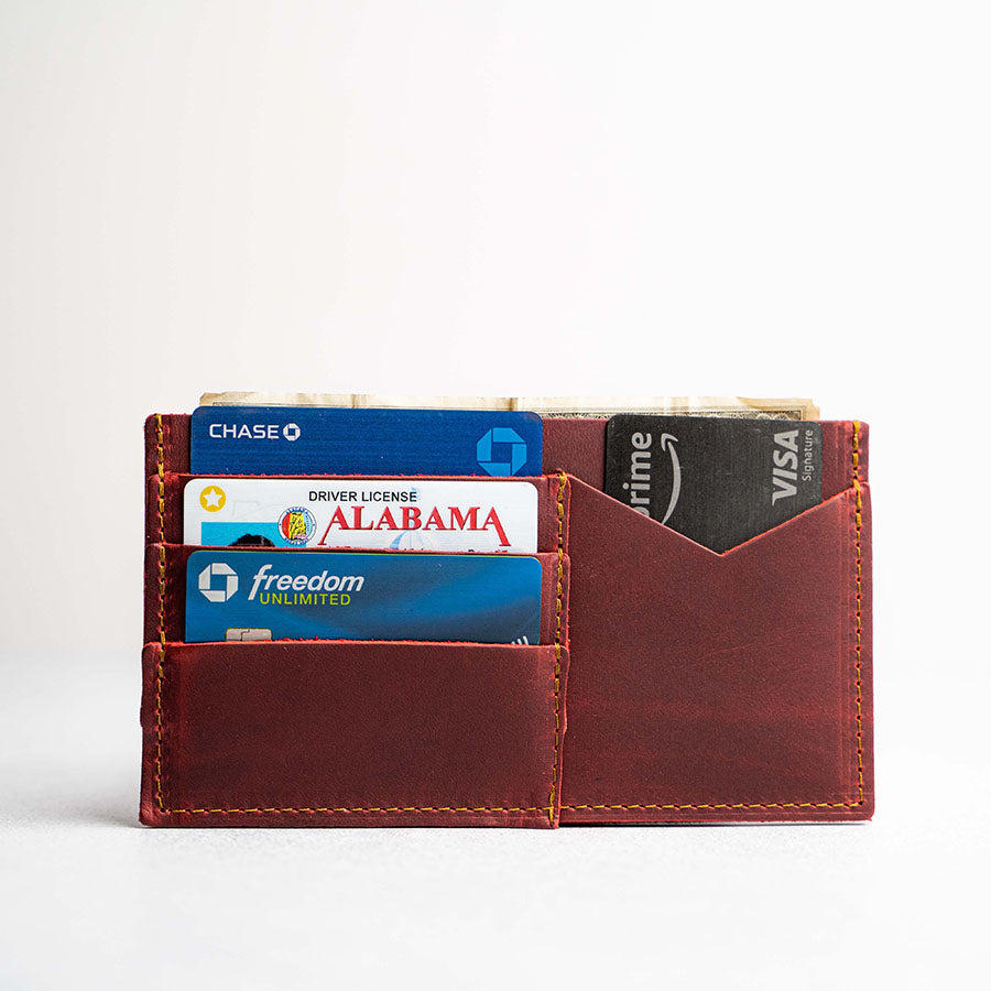 Corporate Custom Logo Fine Leather Insert Wallet for Purse or Handbag