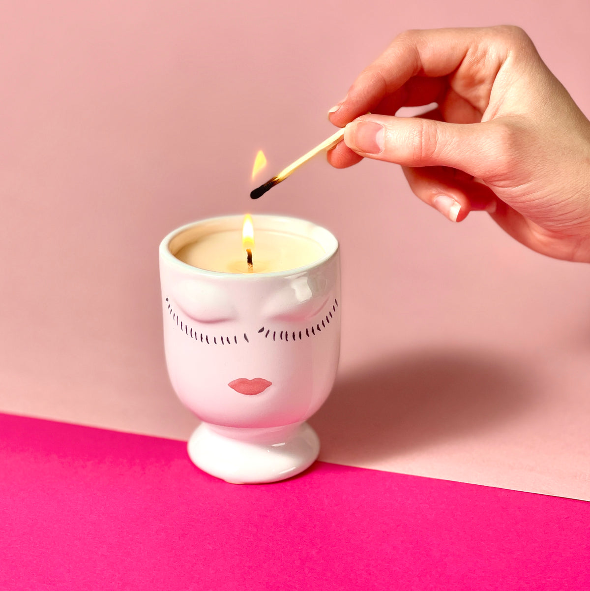 The Galentines Candle - Strawberry Guava Scented Candle