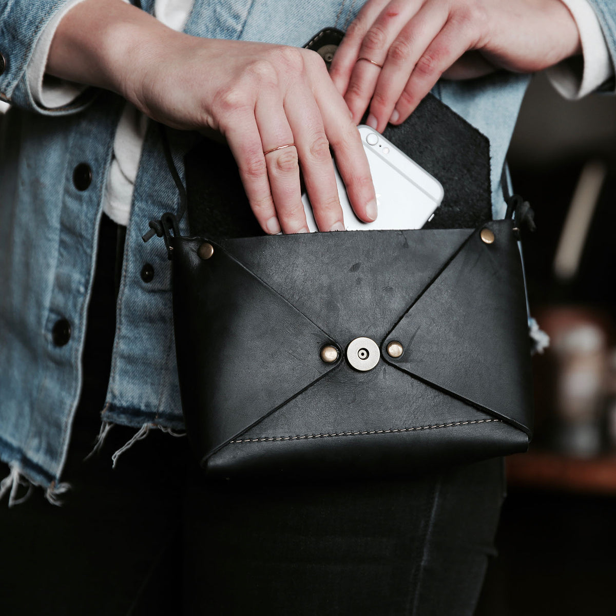 The Cecilia Fine Leather Envelope Purse