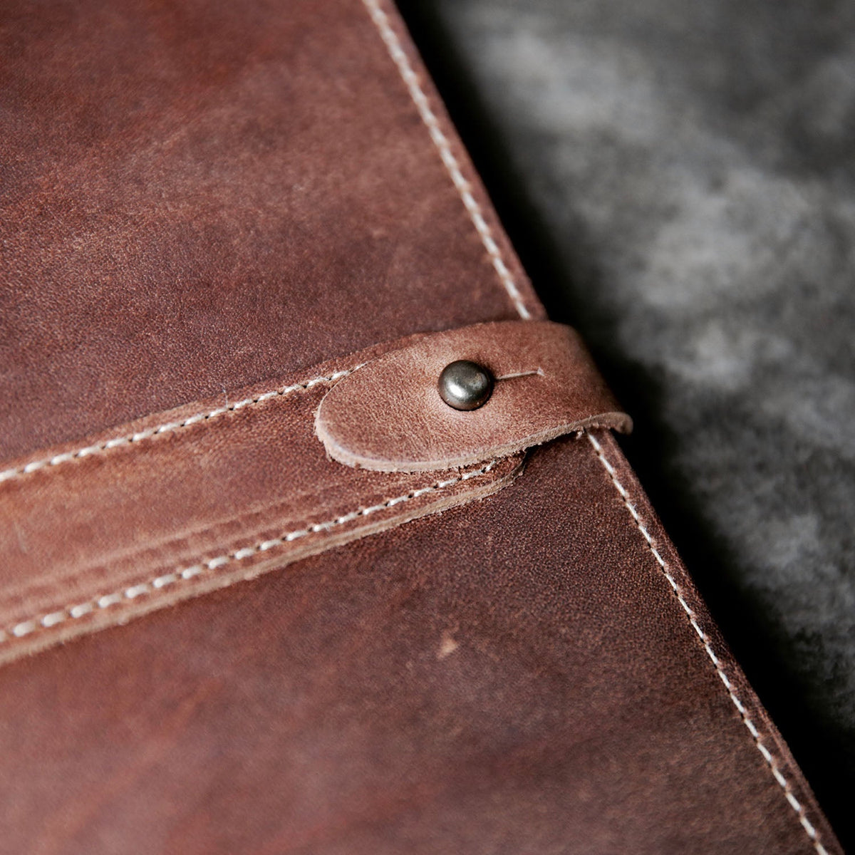 The Quiet Man Personalized Fine Leather Journal Gift for Groomsmen
