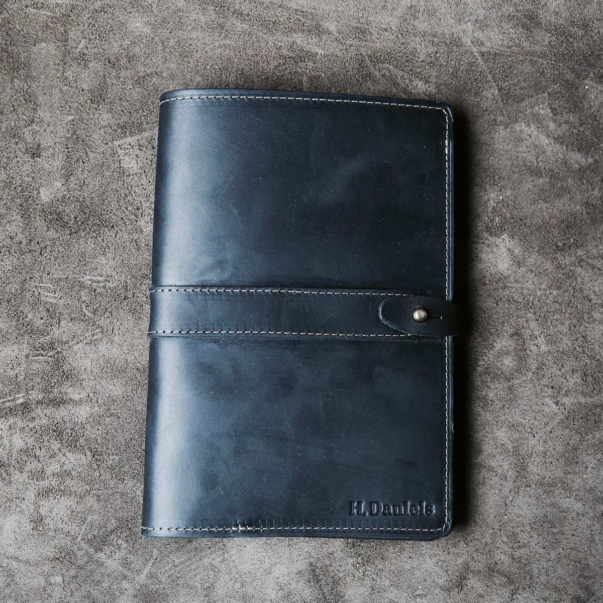 The Quiet Man Personalized Fine Leather Journal Gift for Groomsmen