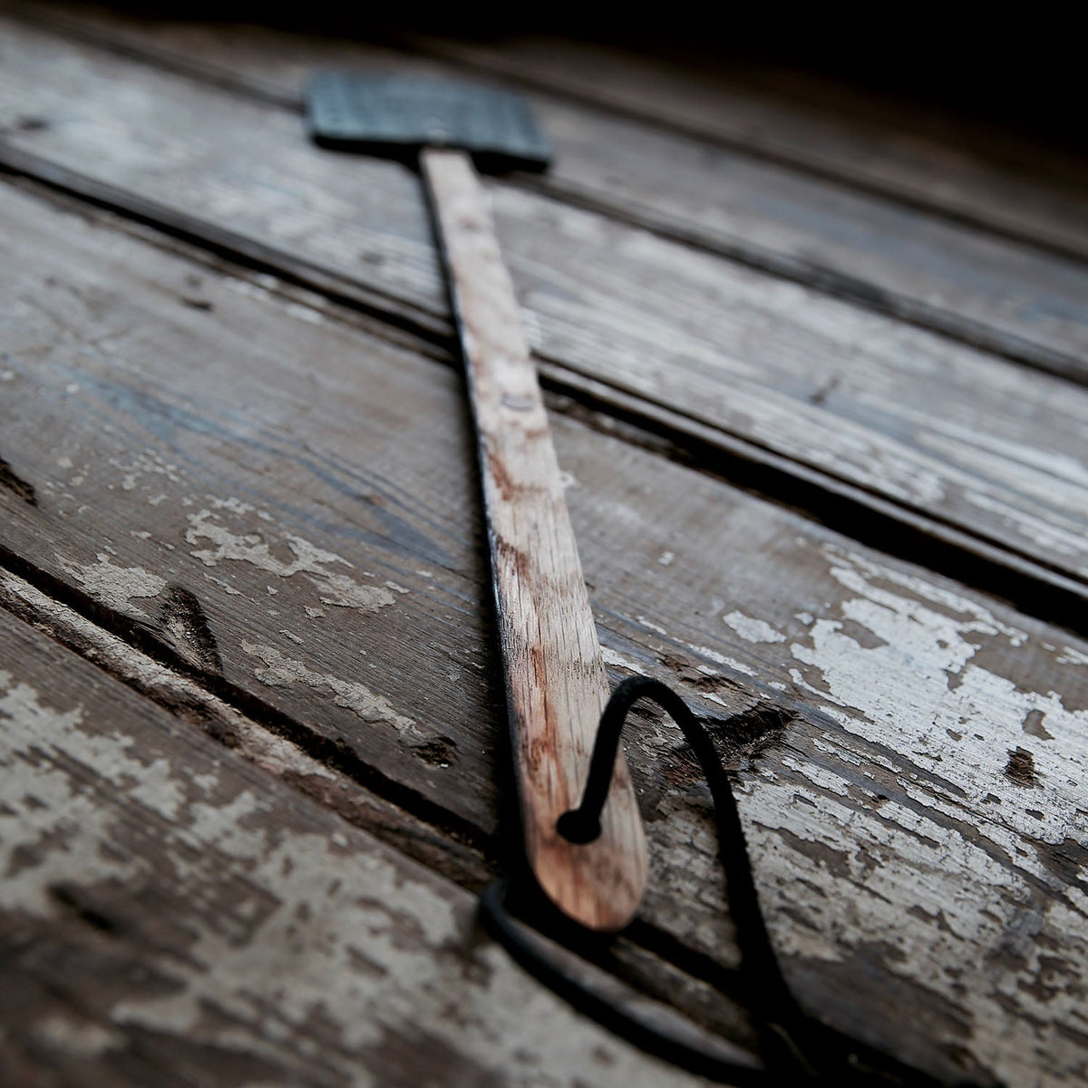 The Leather Swatter Whiskey Barrel Handle Fly Swatter Unique Groomsmen Gift