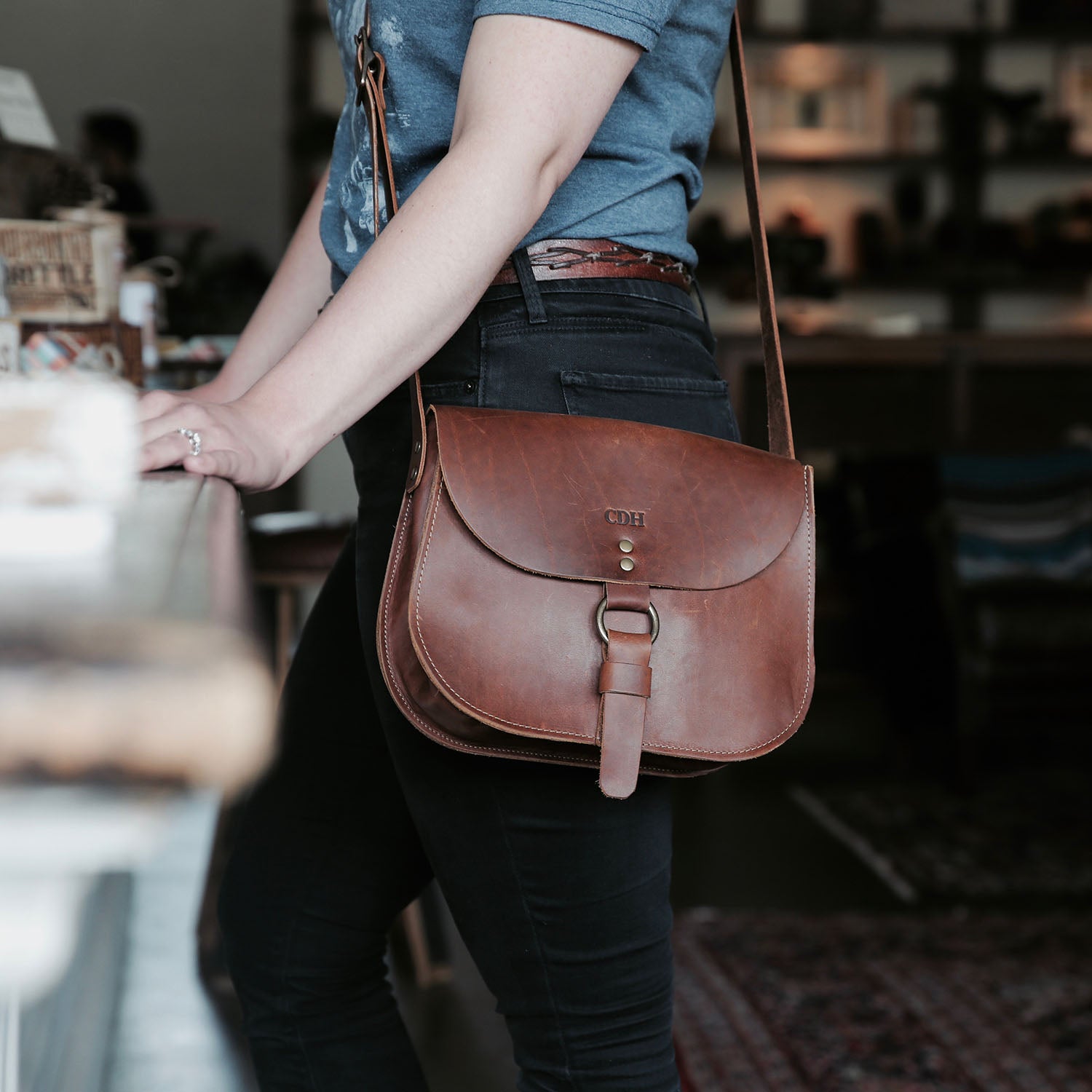 Radley Derby Street Leather Tote Bag, Claret