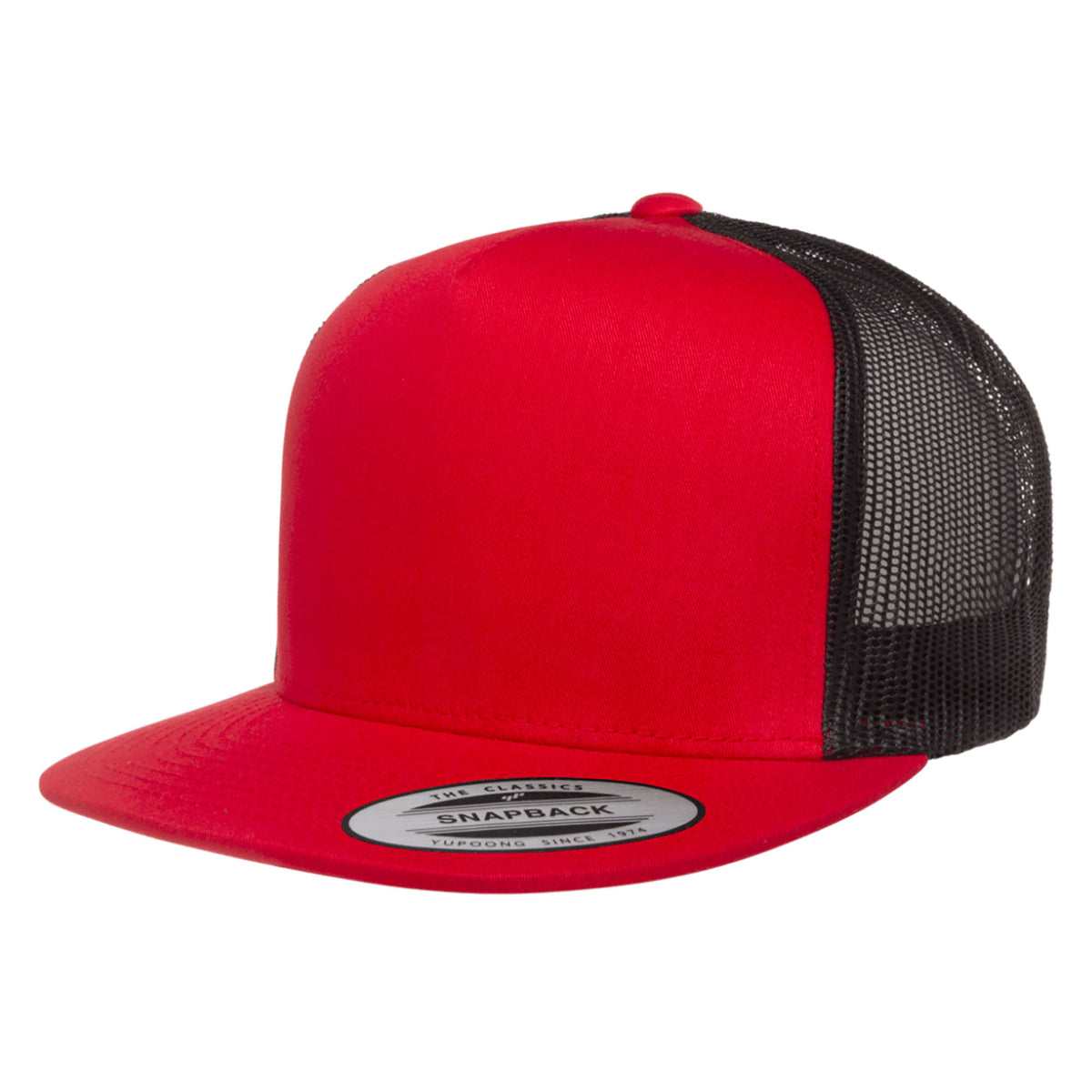 Yupoong 6006 Custom Mesh Snapback Trucker Hat with YOUR LOGO