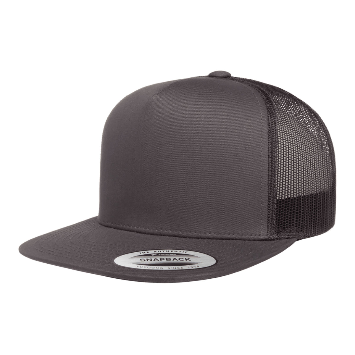 Yupoong 6006 Custom Mesh Snapback Trucker Hat with YOUR LOGO