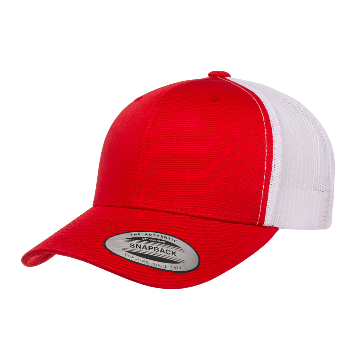 Yupoong 6606 Custom Mesh Snapback Trucker Hat with YOUR LOGO