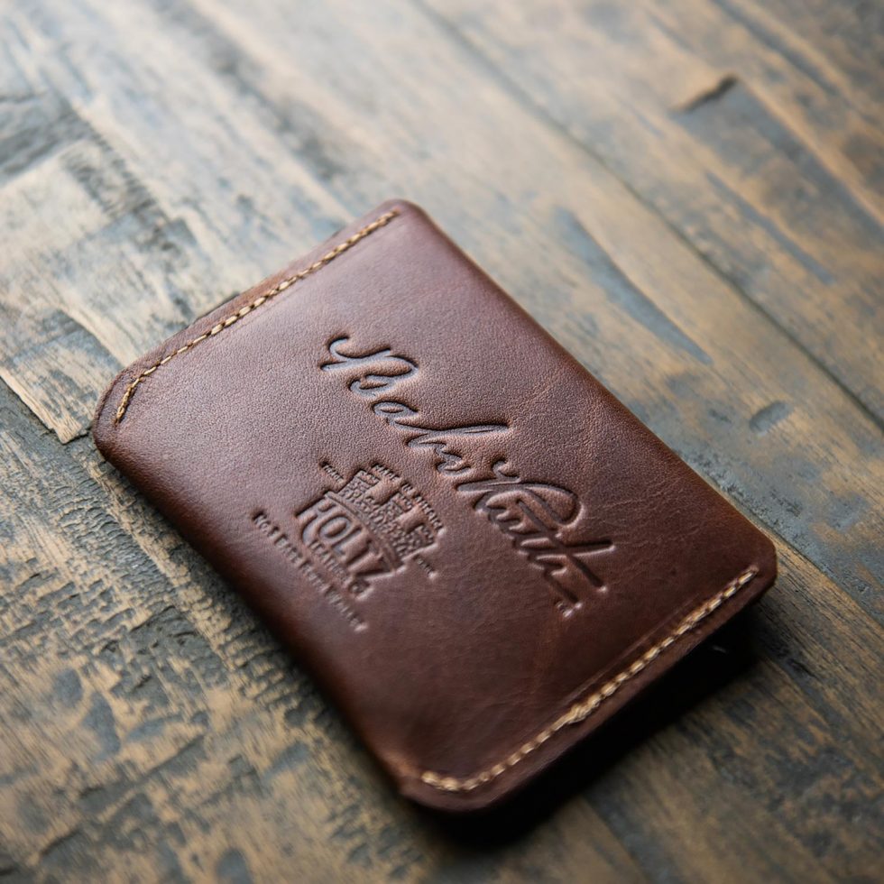 No. 3 Babe Ruth – Personalized Fine Leather Front Pocket Wallet