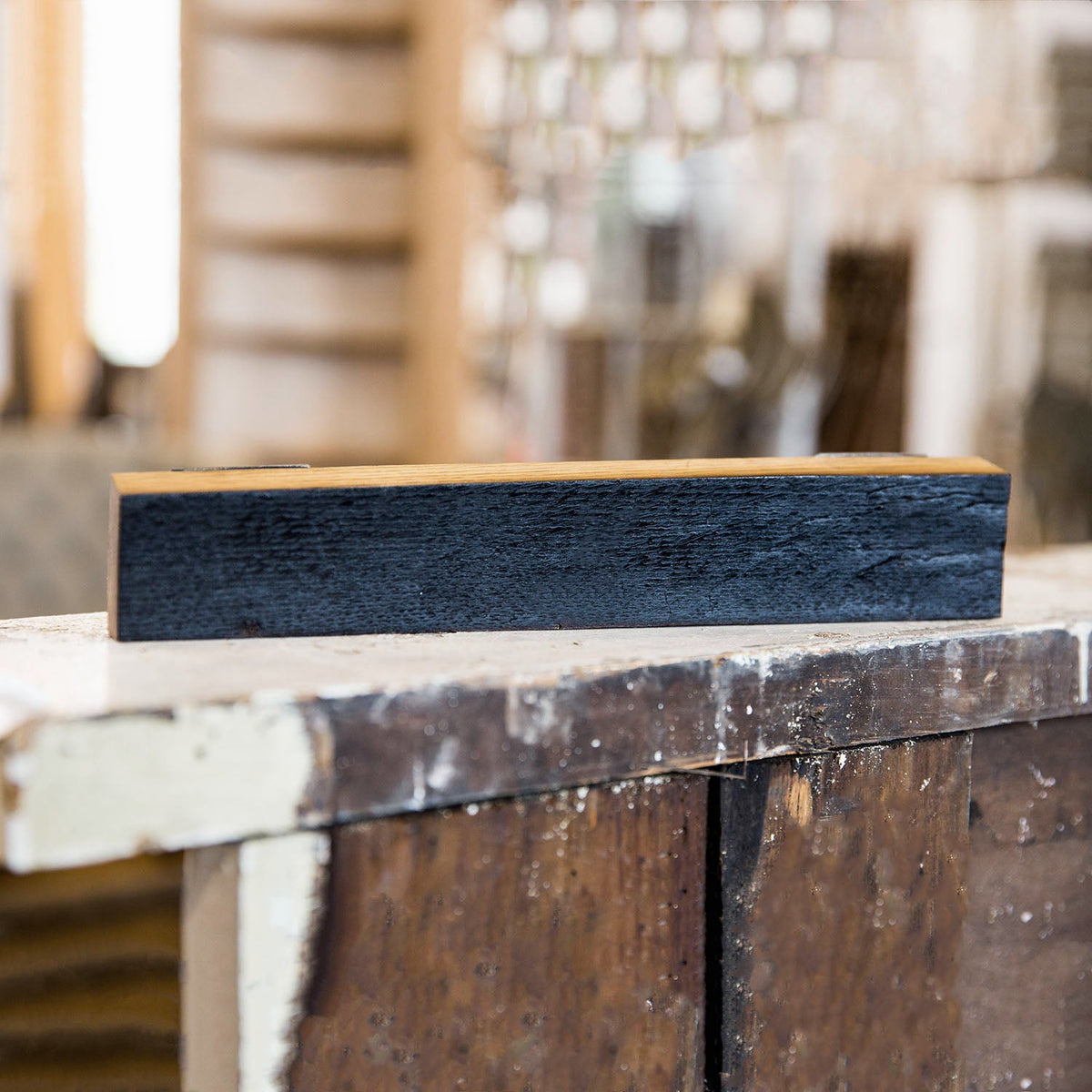 Your Logo + Our Barrels - Whiskey Barrel Executive Desk Name Plate Sign - Custom Logo and Corporate Gifting