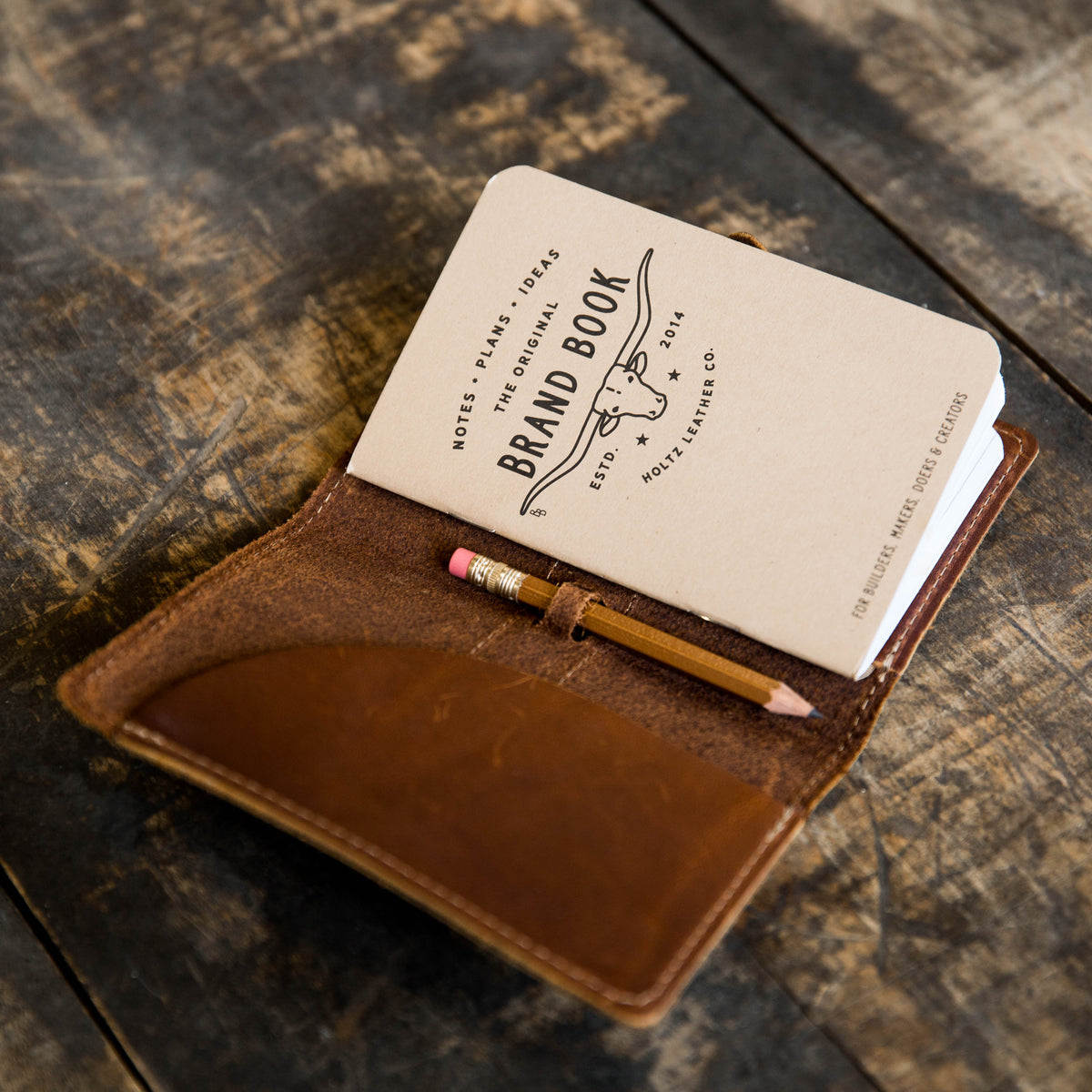 Pocket Journal Pencil Board For Moleskine Pocket or Field Notes Sized  Notebooks