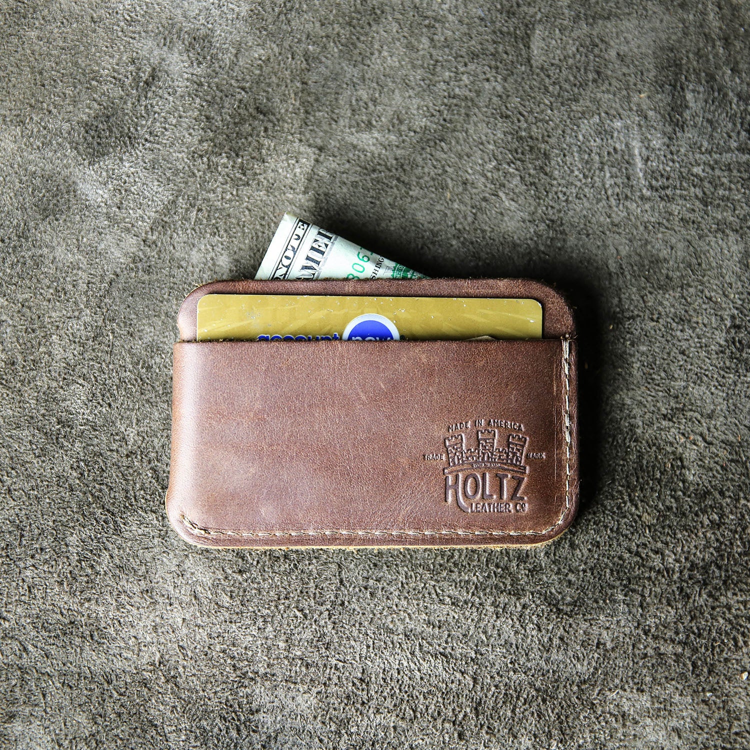 Personalized Slim Front Pocket Wallet - The Charleston Triple Sleeve ...