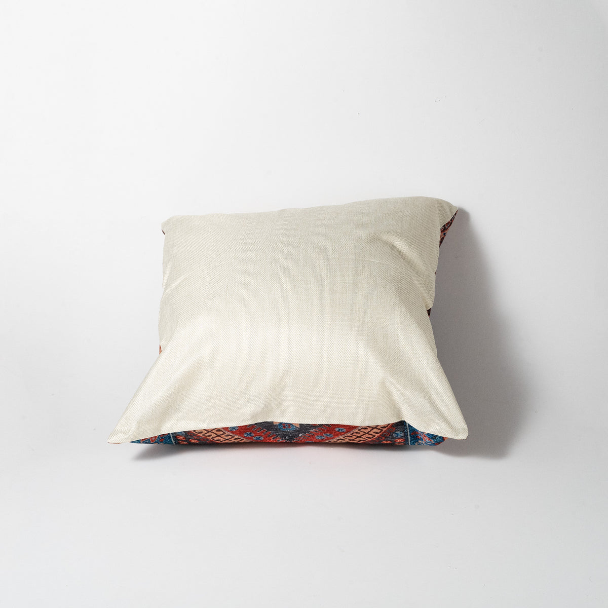 Bohemian Style Pillow -  Oriental Heritage Farmhouse Moroccan Persian Rug Print Linen Case