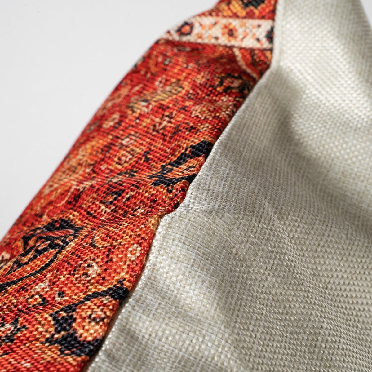 Bohemian Style Pillow - Seley 16th Century Persian Rug Print Linen Case