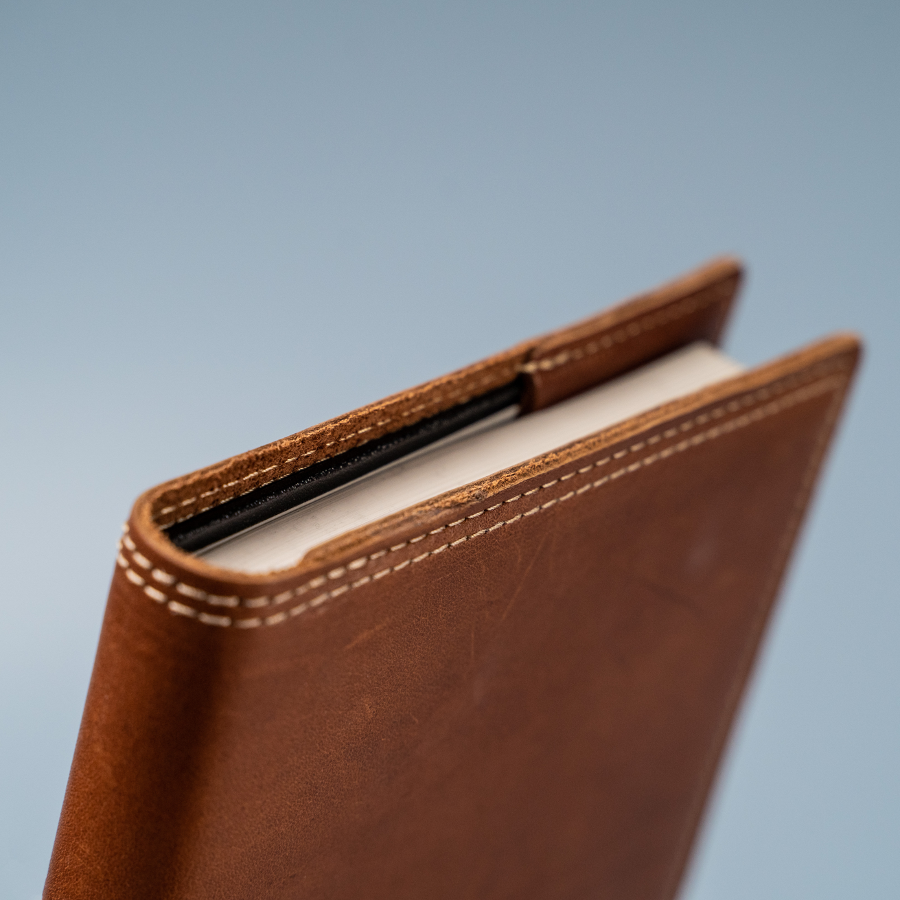Full Grain Leather Journal with YOUR LOGO, Corporate Gifting made Easy ...