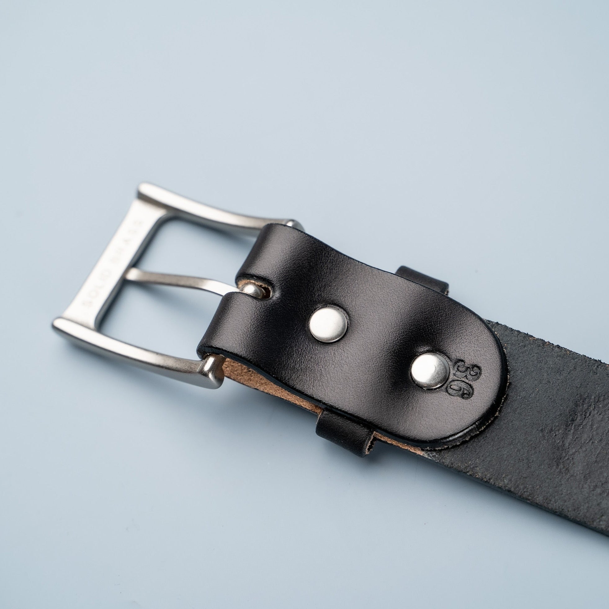 Personalized Leather Belt - Made in American - Bridle Leather