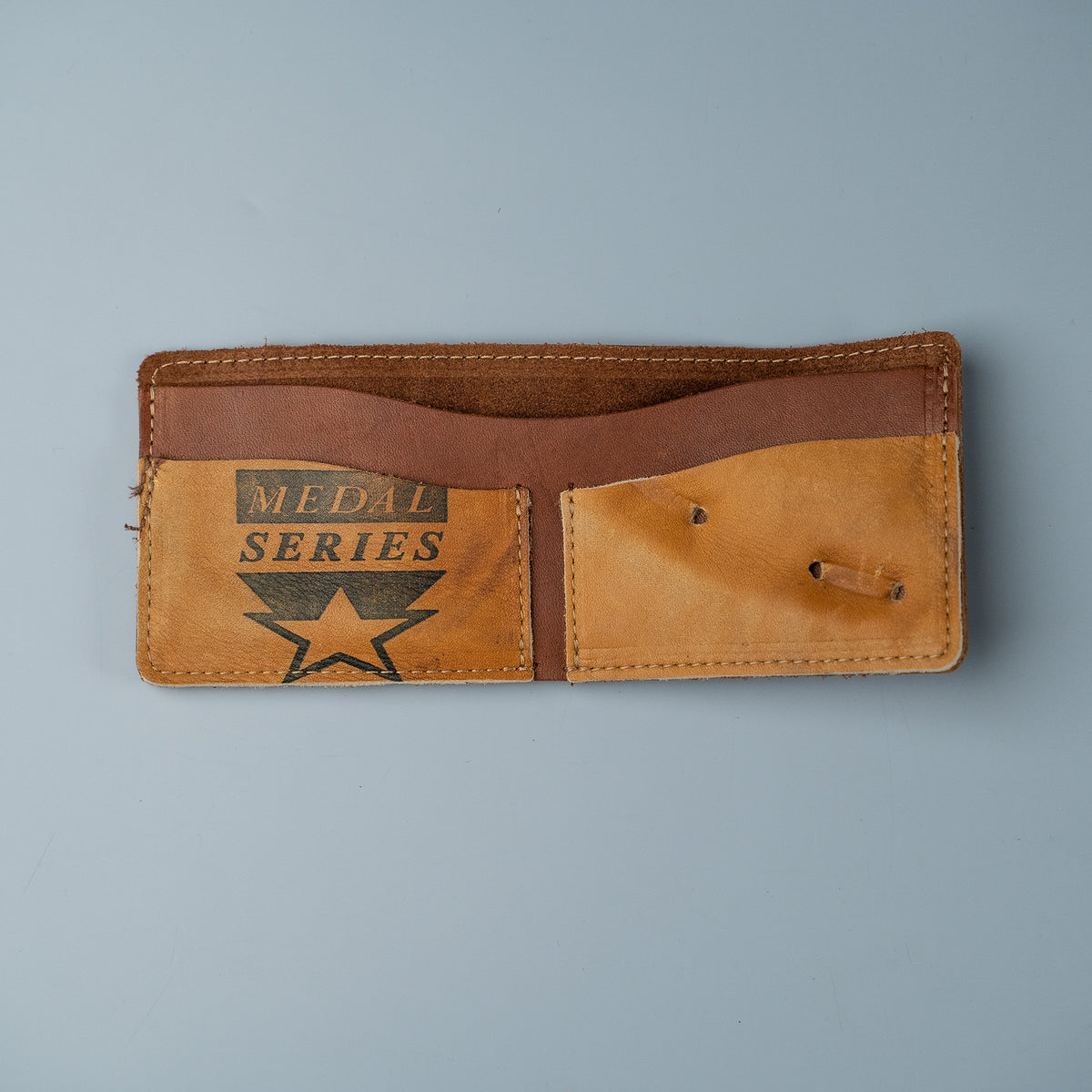 Vintage Baseball Glove Bifold Wallet - Behemoth of Bust - 002