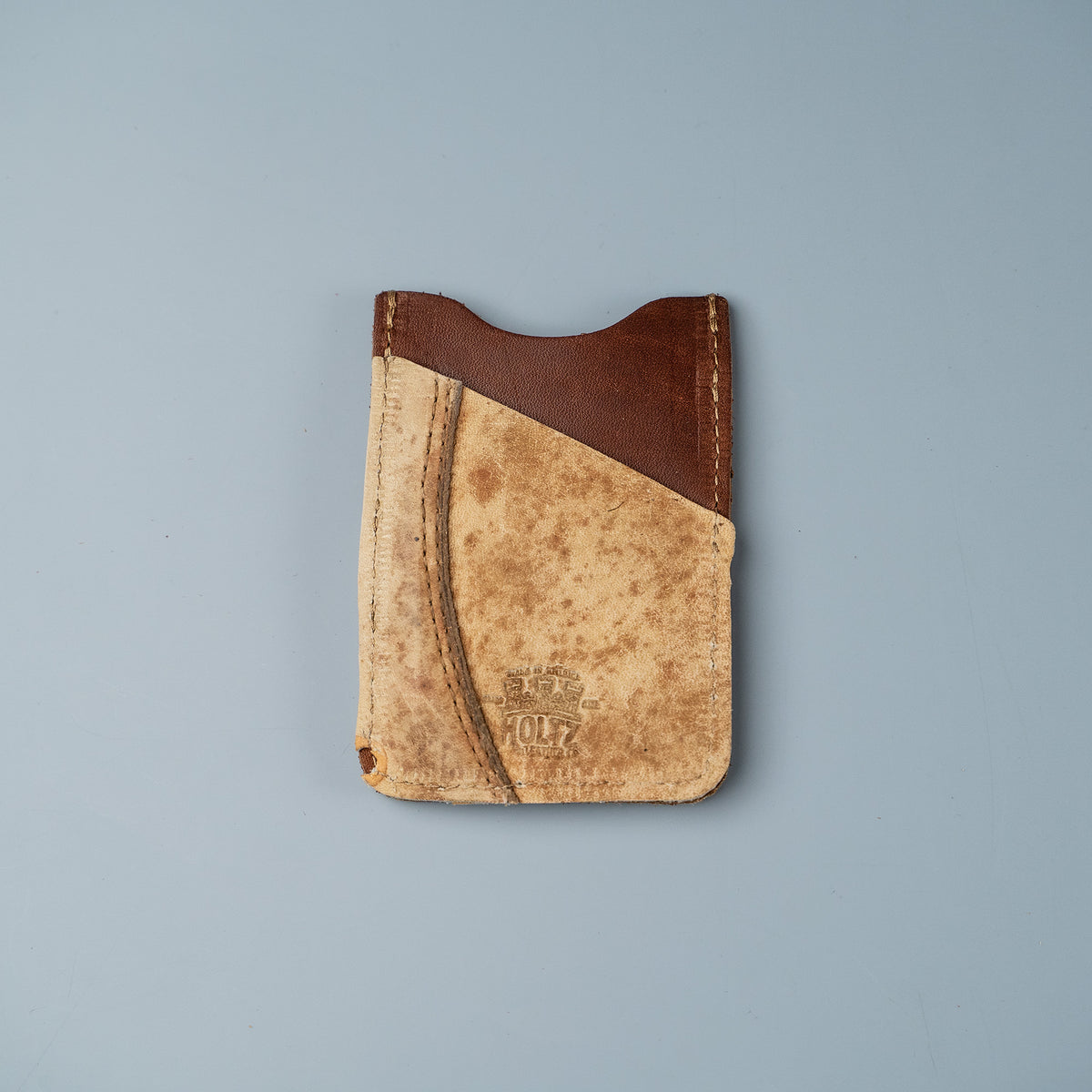 Vintage Baseball Glove Front Pocket Wallet - Colossus of Clout Wallet - 016