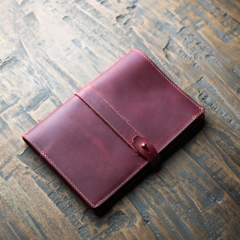 The UNA Inventor Personalized Fine Leather A5 Moleskine Journal Diary