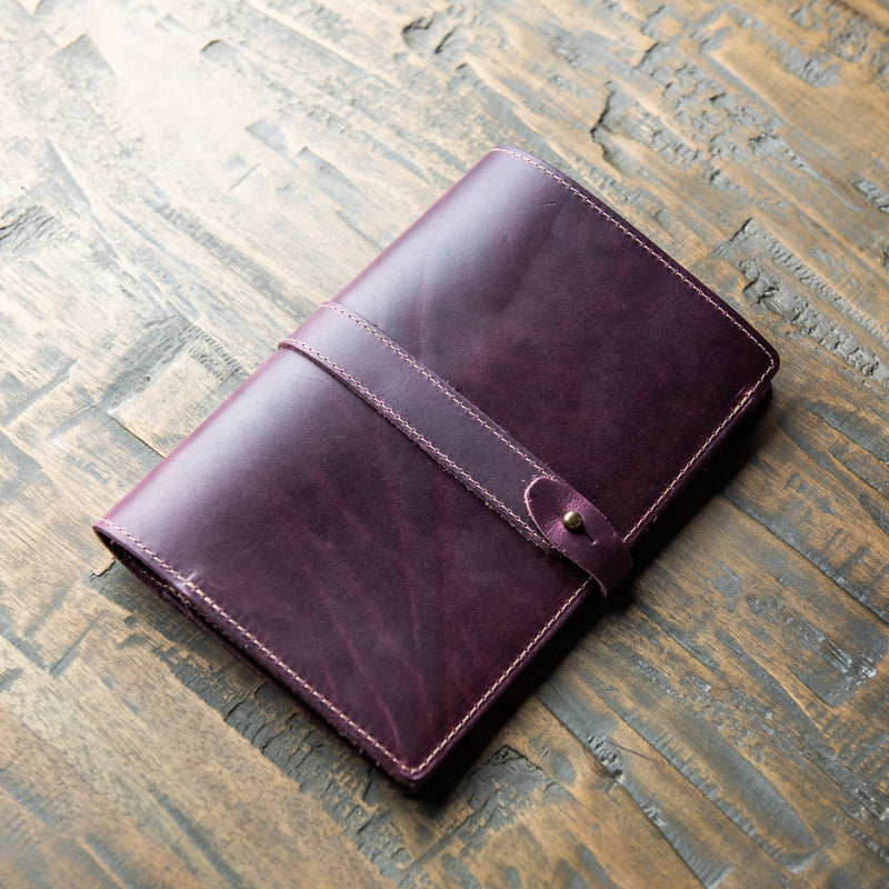 The UNA Inventor Personalized Fine Leather A5 Moleskine Journal Diary