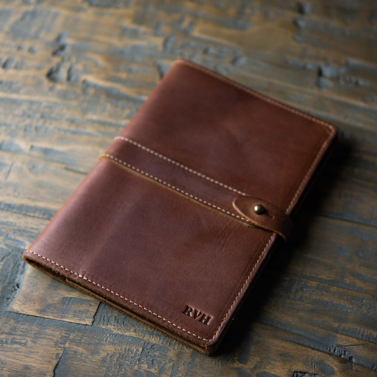 The Tennessee Inventor Personalized Fine Leather A5 Moleskine Journal Diary with Tennessee Logo