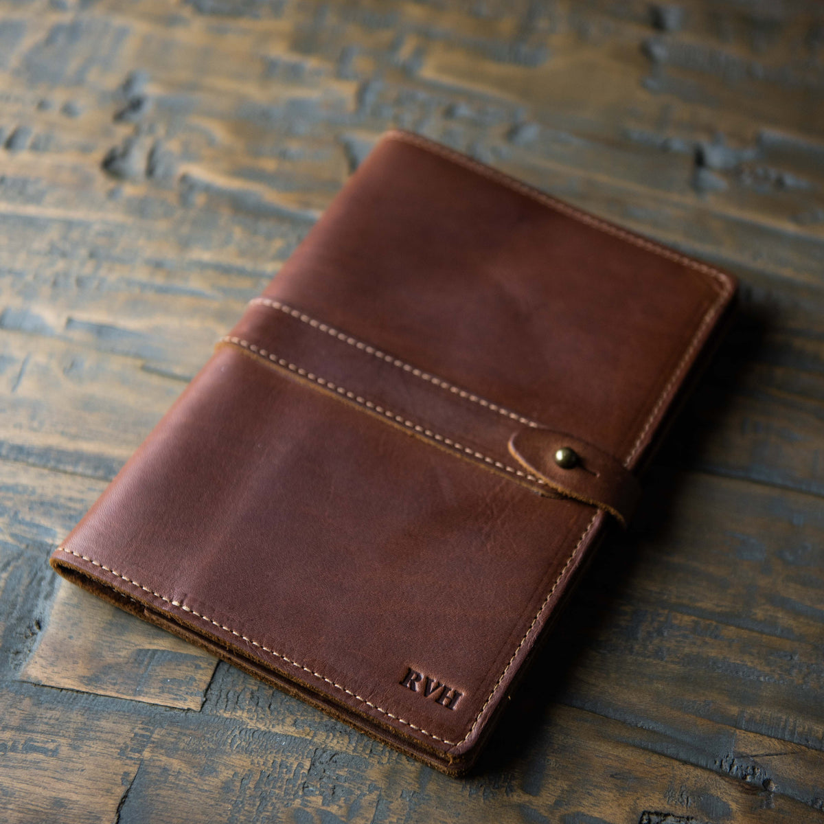 The Tennessee Inventor Personalized Fine Leather A5 Moleskine Journal Diary with Tennessee Logo