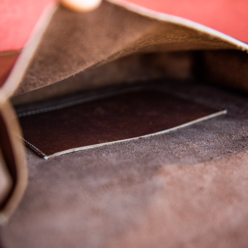 The Emerson Womens Fine Leather Backpack Purse in Brown - Holtz