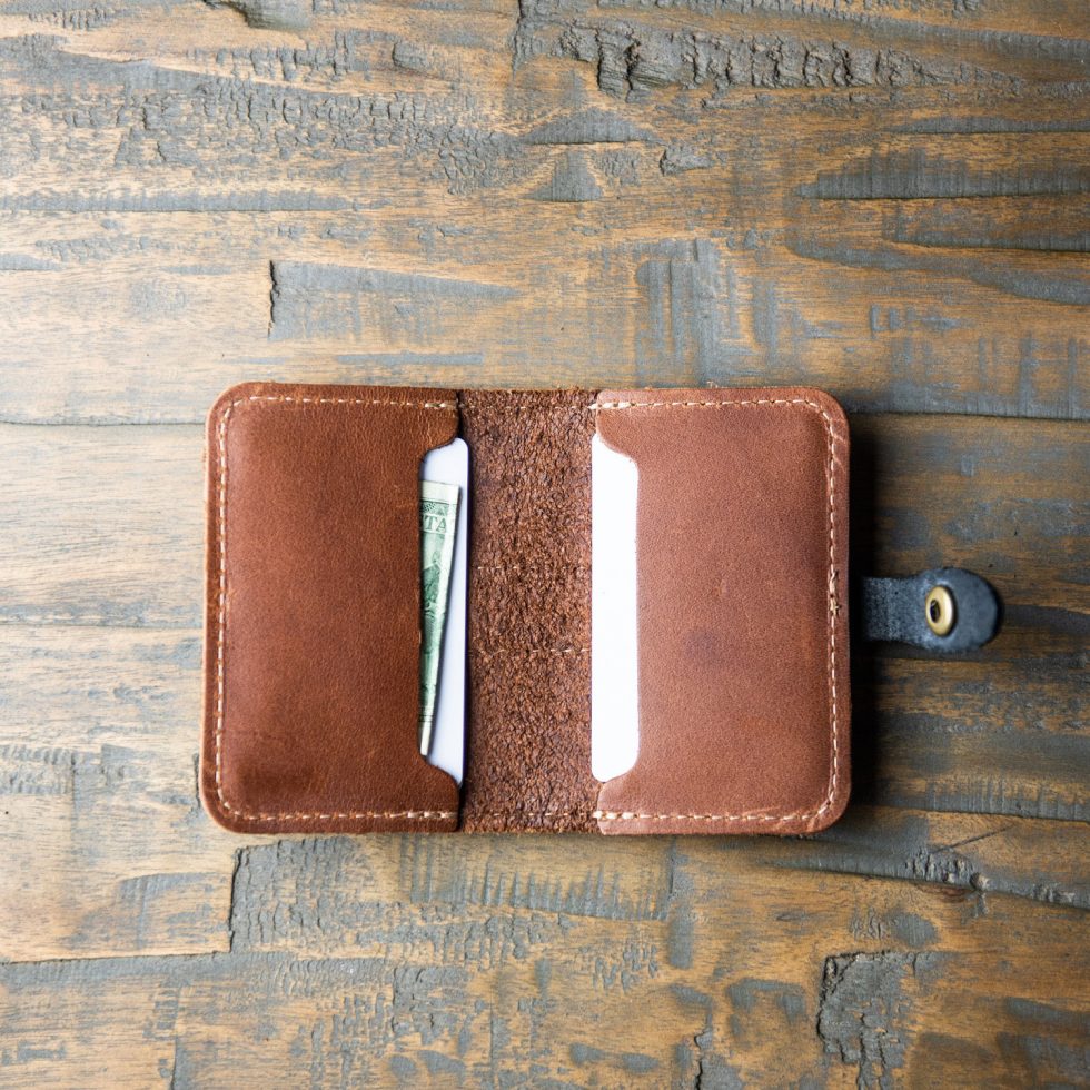 The Doolittle Fine Leather Snap Closure Wallet BiFold