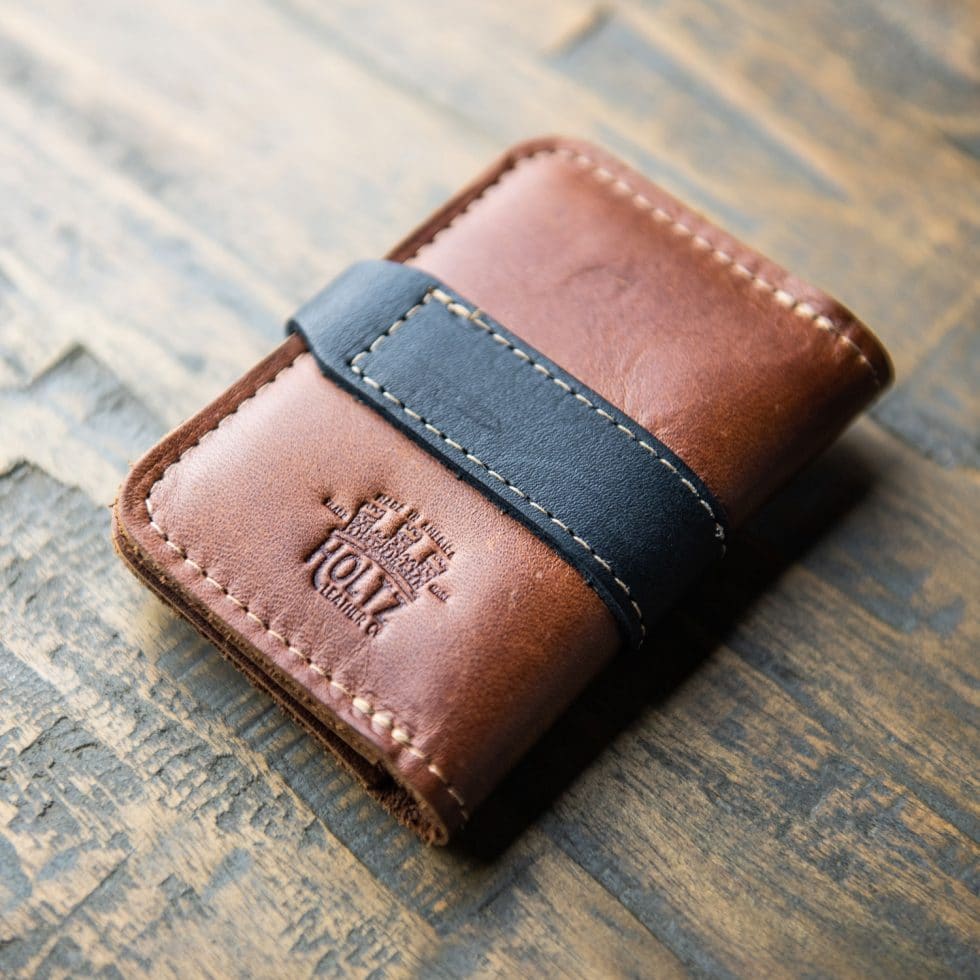 The Doolittle Fine Leather Snap Closure Wallet BiFold