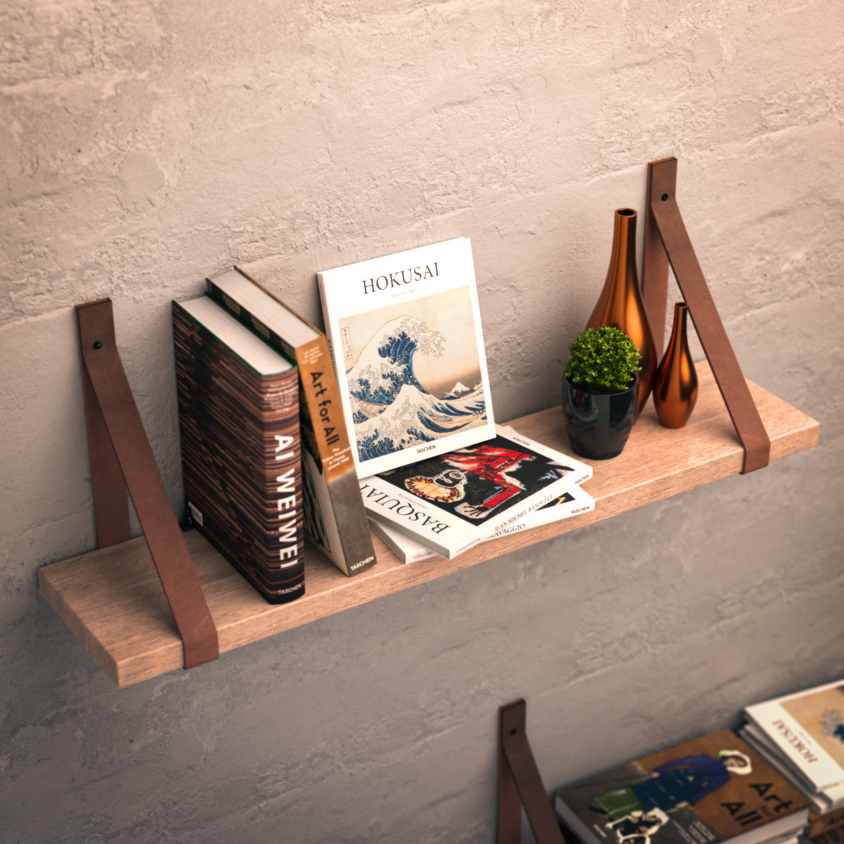 floating wall shelves wood