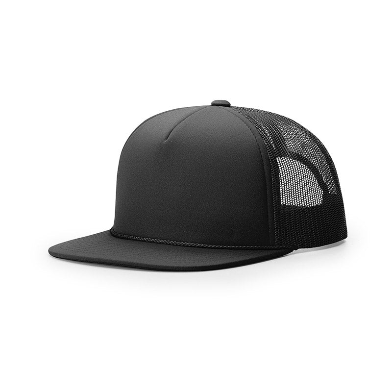Richardson 113 Custom Leather Patch Foam Trucker Hat with YOUR LOGO – Customized