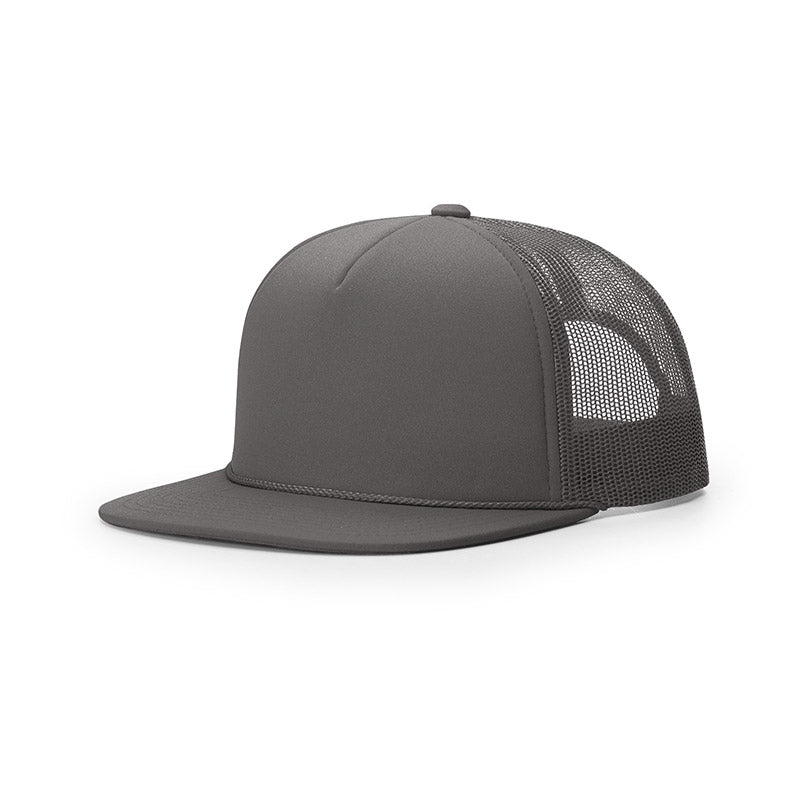 Richardson 113 Custom Leather Patch Foam Trucker Hat with YOUR LOGO – Customized