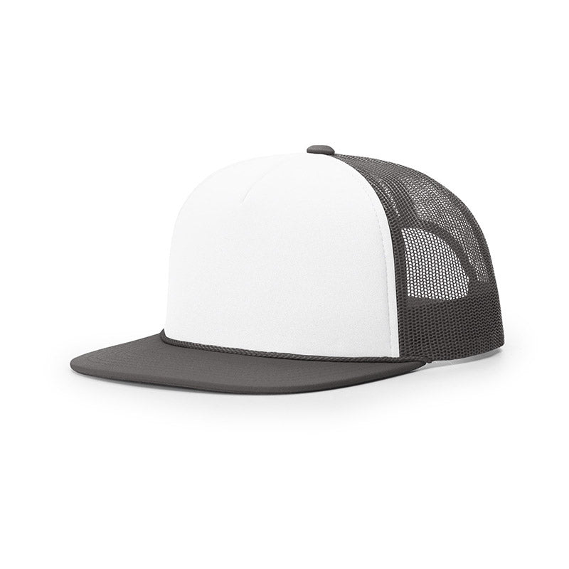 Richardson 113 Custom Leather Patch Foam Trucker Hat with YOUR LOGO – Customized