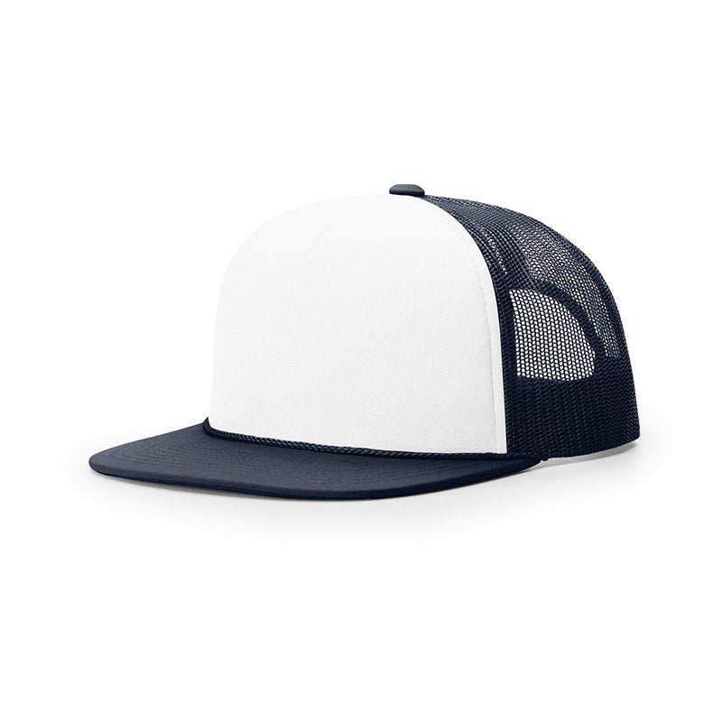 Richardson 113 Custom Leather Patch Foam Trucker Hat with YOUR LOGO – Customized