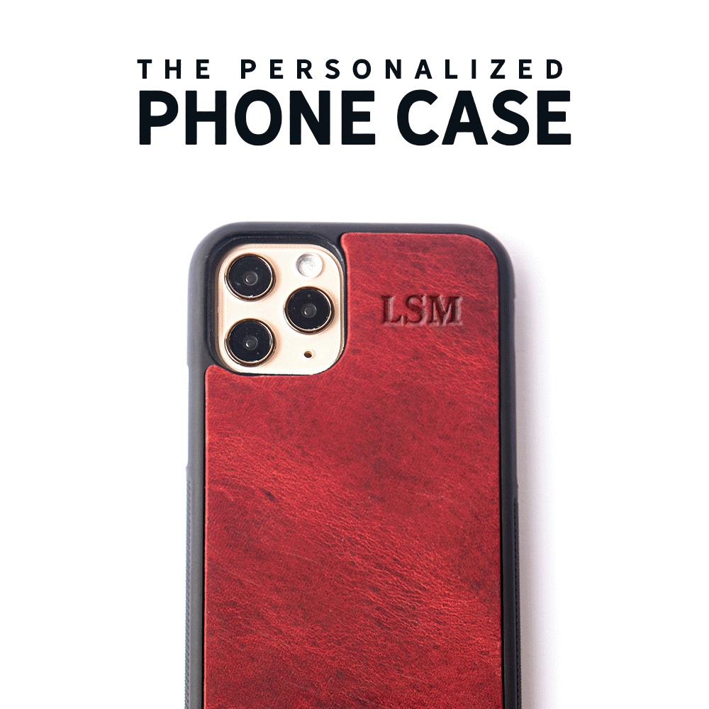 EDC Personalized Leather Phone Case for iPhone®