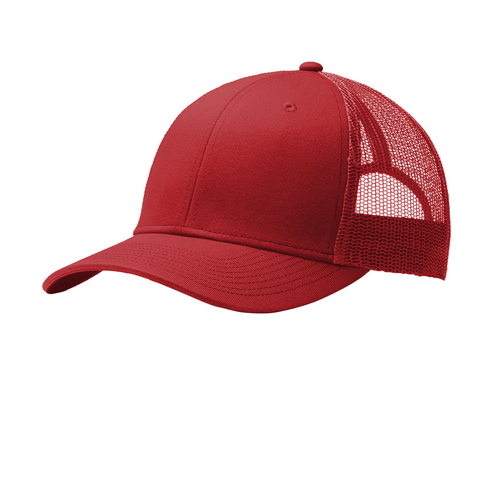 Richardson 112 Trucker Custom Leather Patch Hat with YOUR LOGO