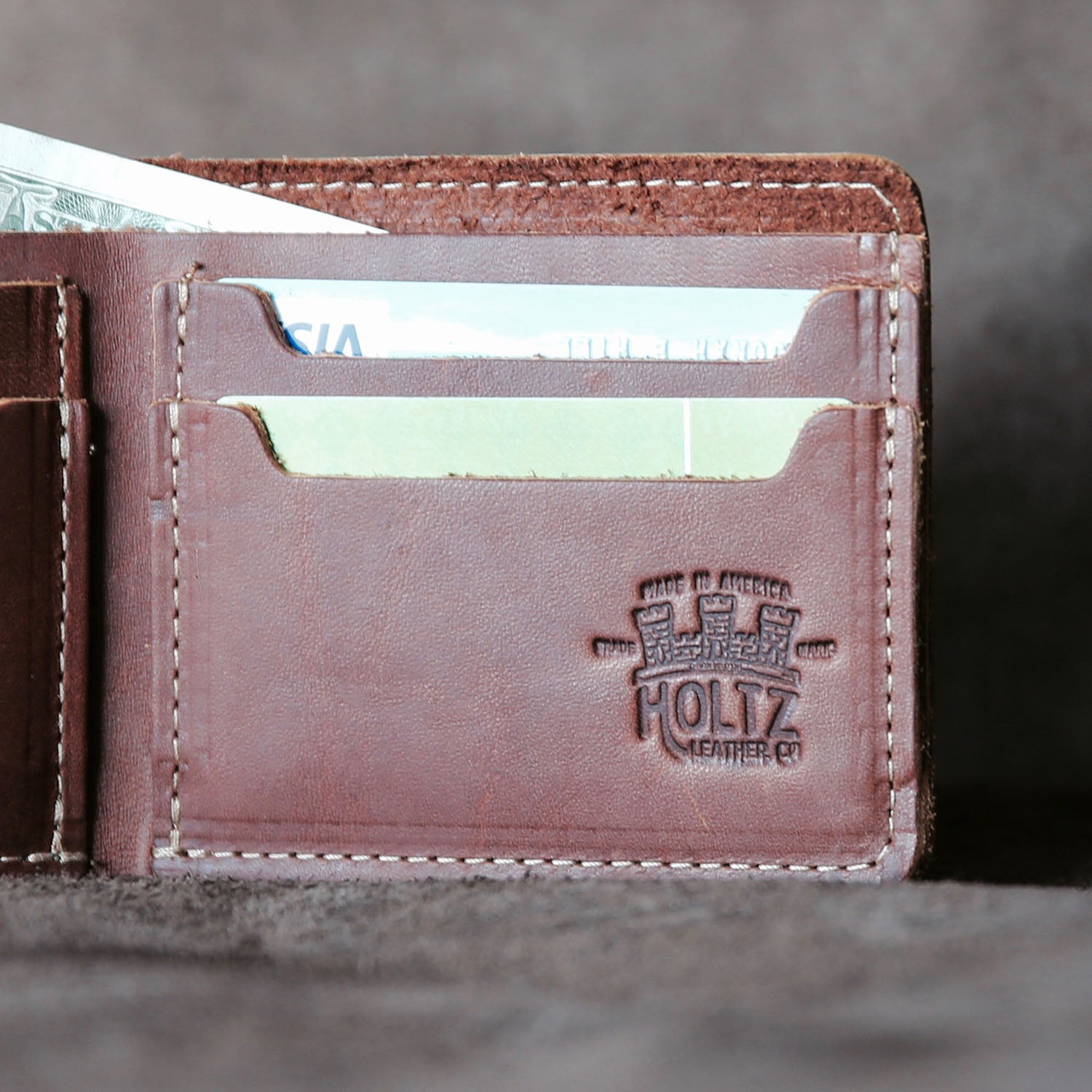 The Big Dixie Personalized Fine Leather BiFold Wallet